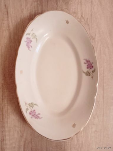 Блюда СИРЕНЬ Коростень 60-е годы, клеймо, винтаж, большое