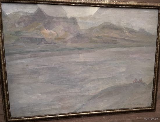 Степанов Алексей Матвеевич (1923 – 1989) Народный художник КазССР На реке Или