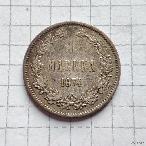 1 марка 1874 года S.