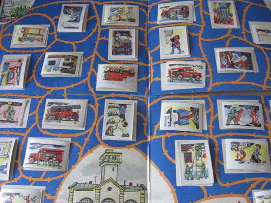 Настольная Игра Юный Пожарник СССР 1950 г.
