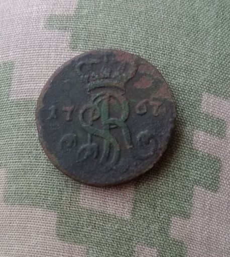 Распродажа. Грош 1767г. Старт с 1 рубля.