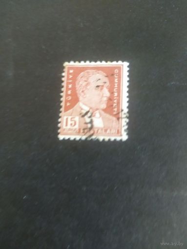 Турция Респ 1954 Ататюрк Стандарт #1383A