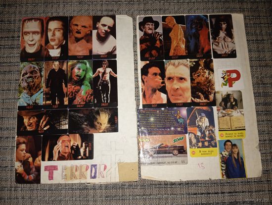 Наклейки 90-х Лот 19