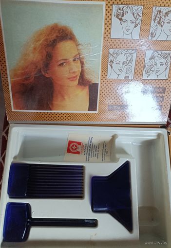 Упаковка с насадками от фена Олеся