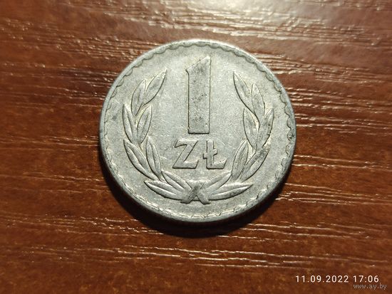 Польша 1 злотый 1974
