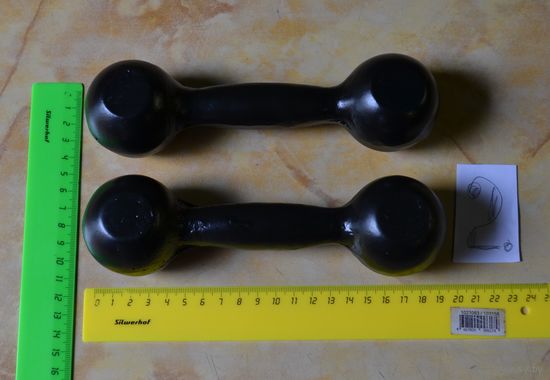 Гантели по 1,5 кг. СССР. Цена за обе.