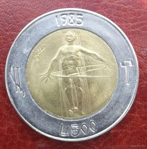 Сан-Марино. 500 лир 1985