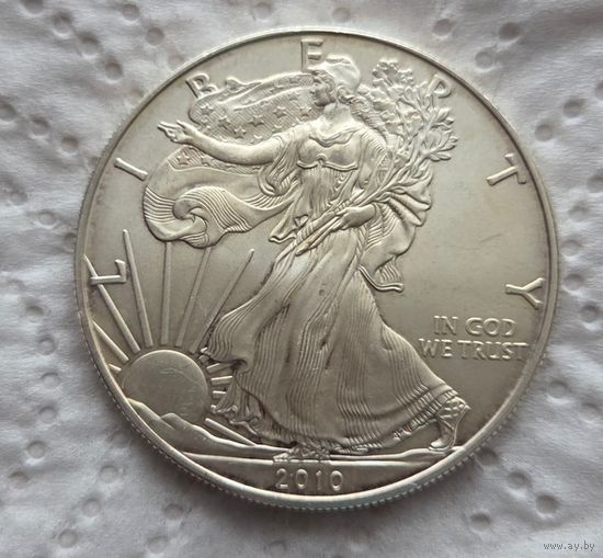 1 доллар 2010 унция 999
