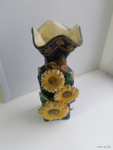 Вазочка Подсолнухи, торги с Рубля