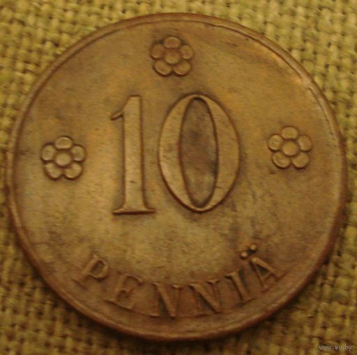 10 пенни 1919 Финляндия