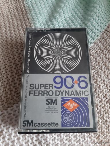 Кассета AGFA SUPER FERRO DYNAMIC 90 + 6