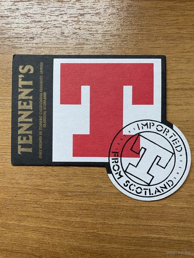 Подставка под пиво Tennent's No 2