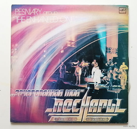 Песняры. Зачарованная моя 1983 год. Виниловая пластинка 2 шт #0001