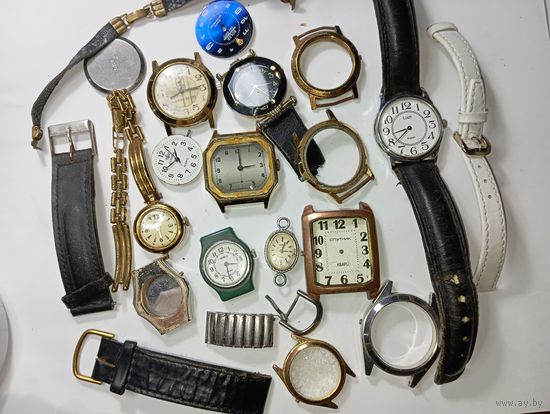Часы механические КАМЕРТОН , ЛУЧ , ЧАЙКА  , ВЫМПЕЛ , СССР . Винтаж . И др.