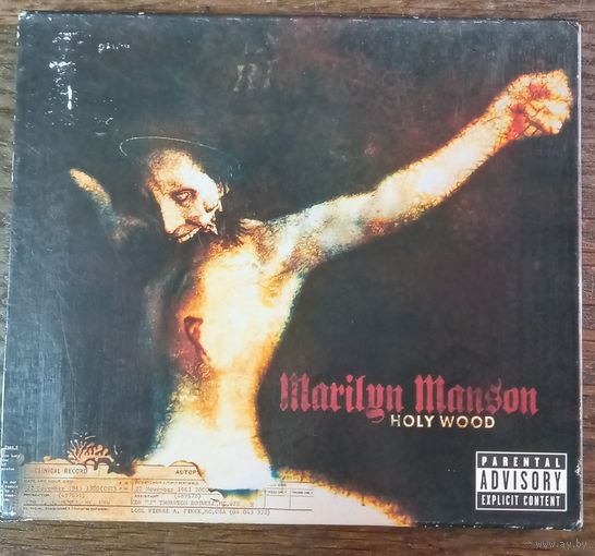 CD,(Germany) Marilyn Manson – Holy Wood (In The Shadow Of The Valley Of Death)