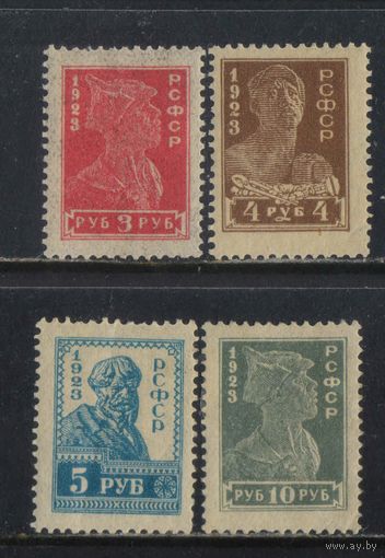 Россия РСФСР 1923 Красноармеец Крестьянин Рабочий Стандарт #100-3*
