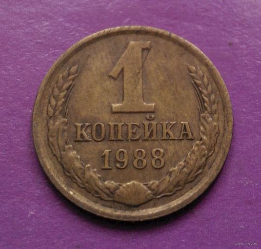 1 копейка 1988 года СССР #05