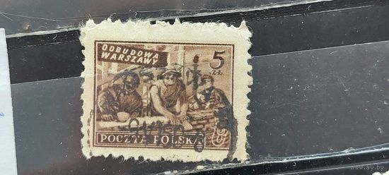 РАСПРОДАЖА ПОЛЬША 1950г. Полная серия. Гаш.