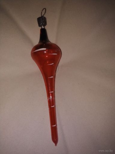 Ёлочная игрушка морковка