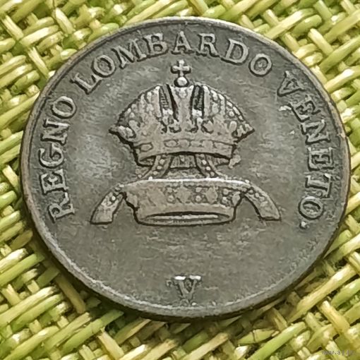 Ломбардия-Венеция  1 чентезимо 1822 г. V