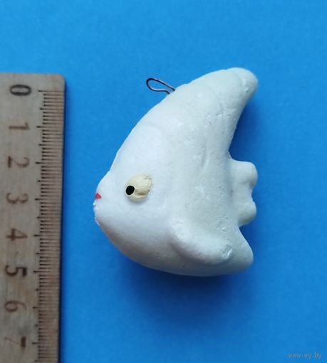Ёлочная игрушка из СССР. Рыбка.