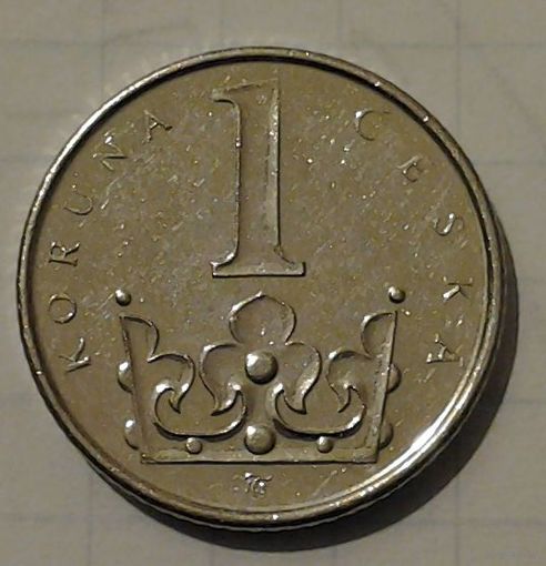 1 крона, Чехия, 2013