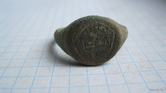 Перстень.Бронза, литье.