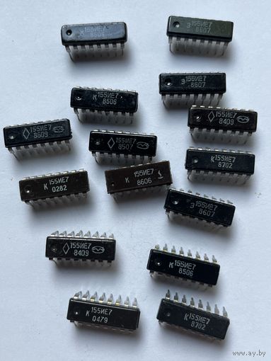 Микросхема К155ИЕ7 - 15шт.