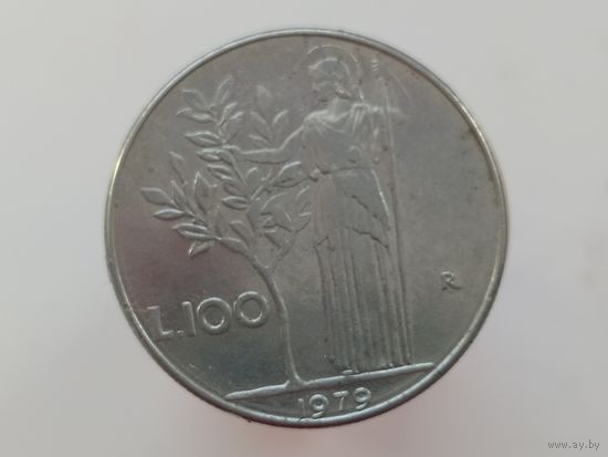 100 лир  Италия 1979 год  лот 44