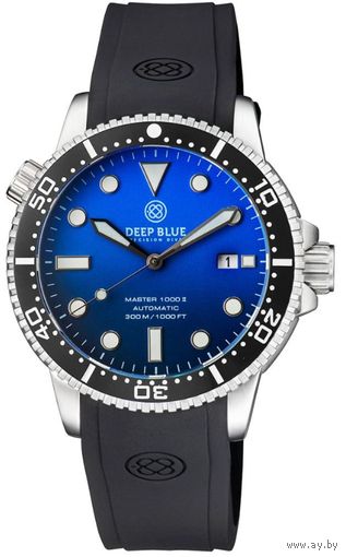 Часы DEEP BLUE MASTER DIVER 1000 II 40 MM AUTOMATIC, новые.