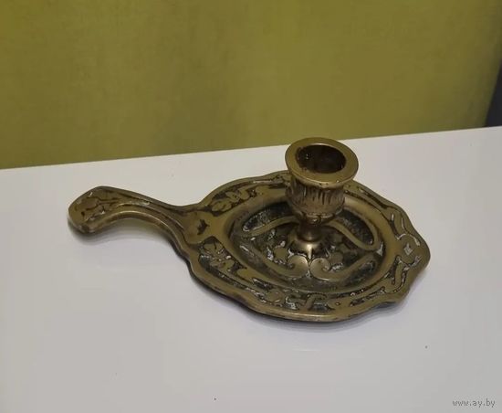 Подсвечник. Латунь