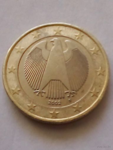 Германия.1 евро 2002 D