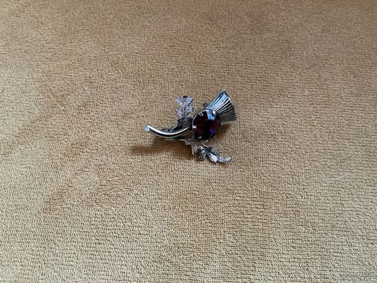 Брошь Чертополох Кельтский стиль Англия 60-е