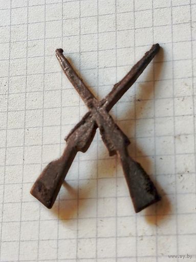 Знак или накладка(за отличную стрельбу) РИА до 1917 года