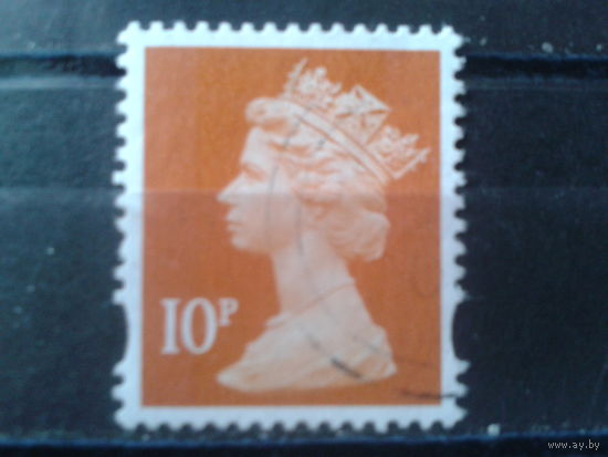 Англия 1995 Королева Елизавета 2  10 пенсов