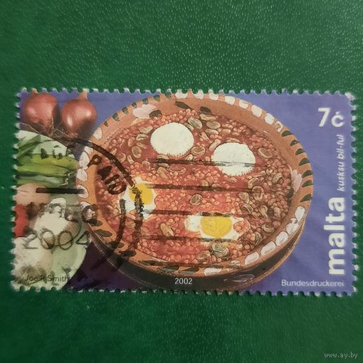 Мальта 2002. КусКус. Блюда национальной кухни