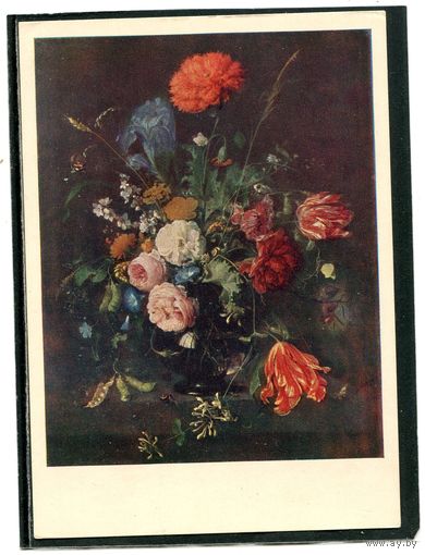Я.Д. де Гем. Цветы в вазе. Изд.1961