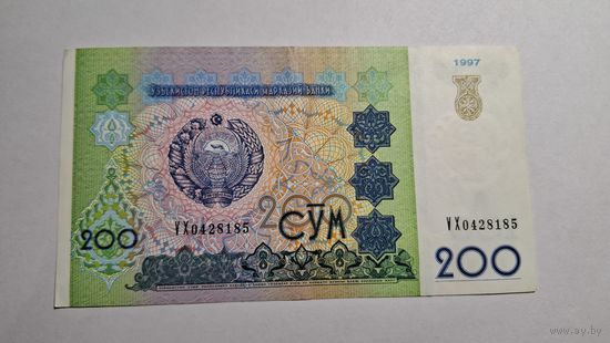 Узбекистан 200 сум 1997