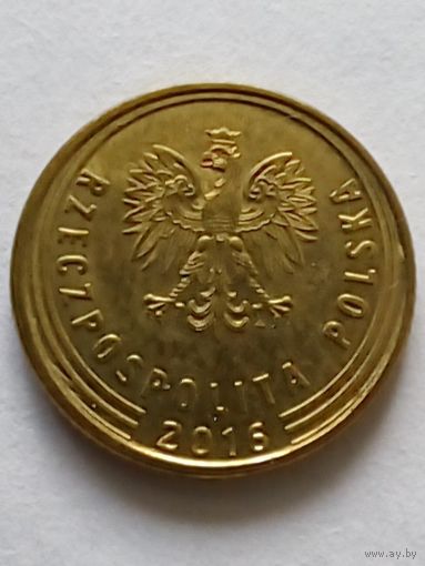 Польша 1 грош2016 г.(1)