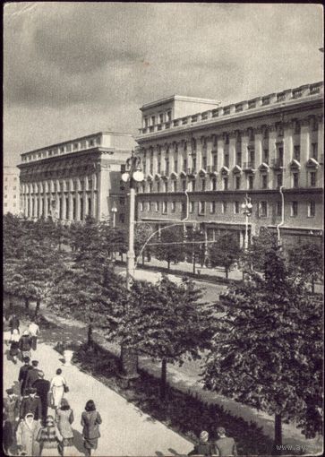 1953 год Минск Жилой дом для рабочих автозавода
