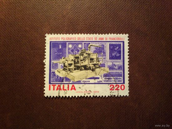 Италия 1979 г.Машина глубокой печати./49а/
