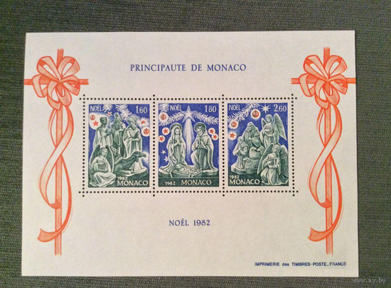 Монако. 1982 г. Рождество **(МО)
