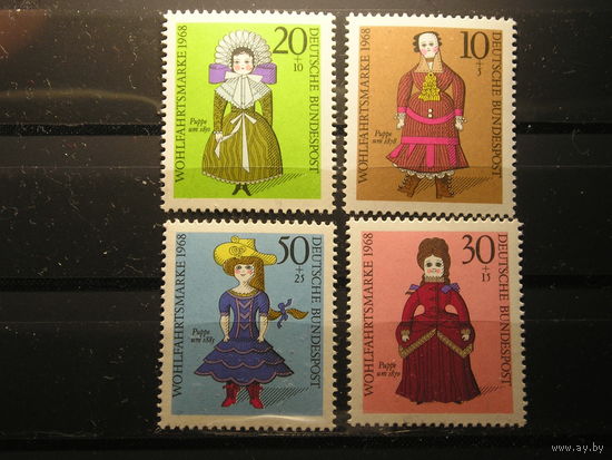 Зап. Берлин 1968 Куклы