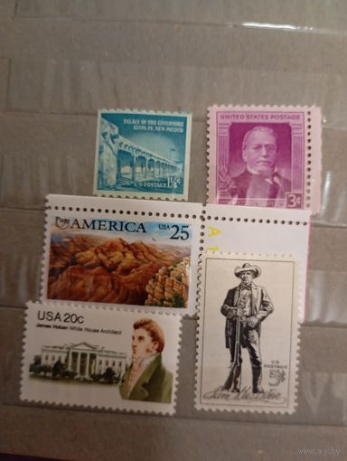 США сборный лот 50г 54г 64г 81г 90г