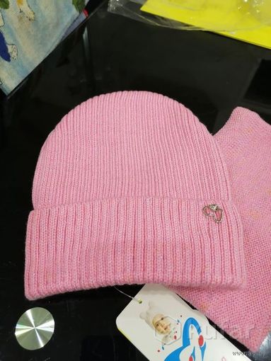 Классный комплект, шапка и снуд, новый, р-р 48-54