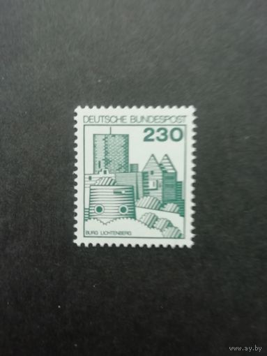 ФРГ 1978 Марка из серии "Стандарт. Памятники архитектуры" (чистая**) Mi.999 каталог 4.00 евро