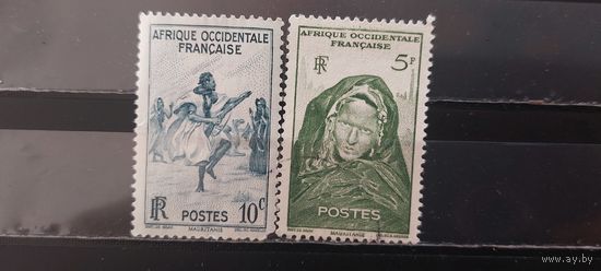 РАСПРОДАЖА ФРАНЦИЯ 1947г. Западная Африка. Чист*