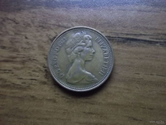 Великобритания 1 пенни 1973