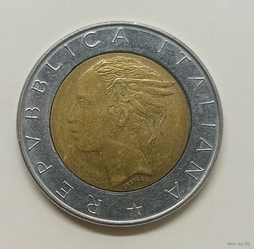 Италия 500 лир, 1982 год