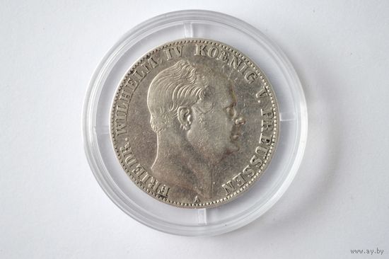 Талер 1859A. Пруссия. Оригинал. Серебро.